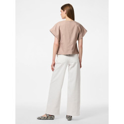 PIECES Fami Top - Silver Mink