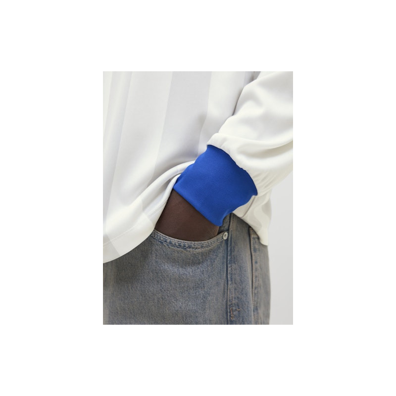 Jack & Jones Pepsi Football LS Polo - Cloud Dancer