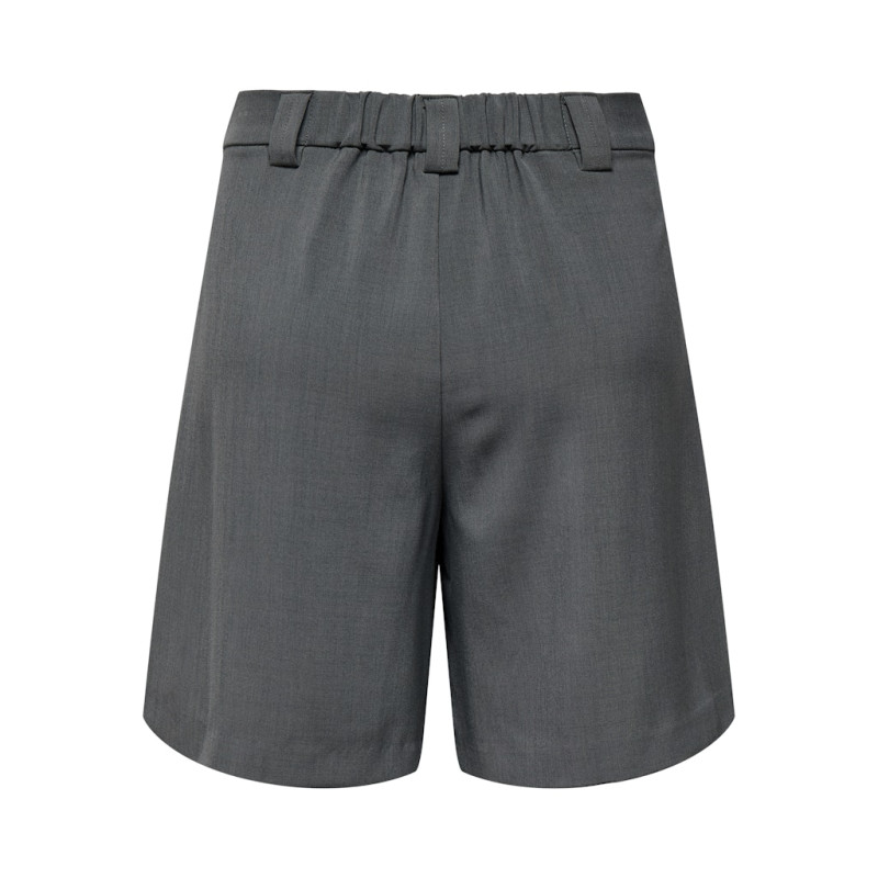 ONLY Svea Mel Bermuda Shorts - Dark Grey Melange