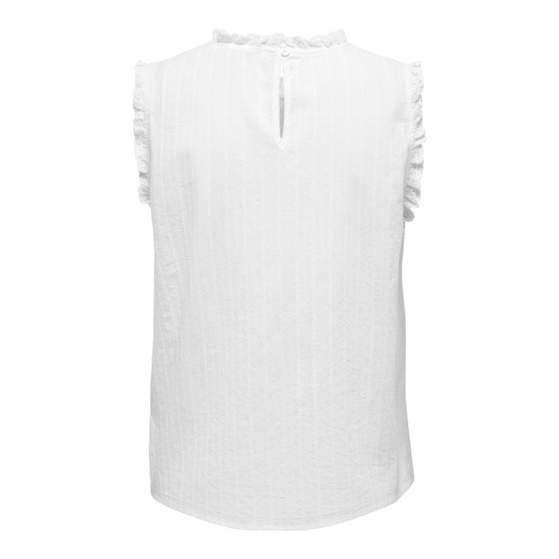 ONLY Kieran S/L Top - Cloud Dancer