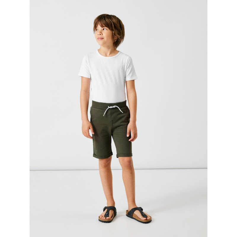 NAME IT KIDS Vermo Sweatshorts - Deep Depths