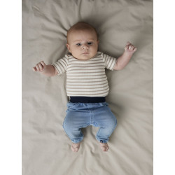 NAME IT BABY Silas Slim Sweat Jeans 7025 - Light Blue Denim