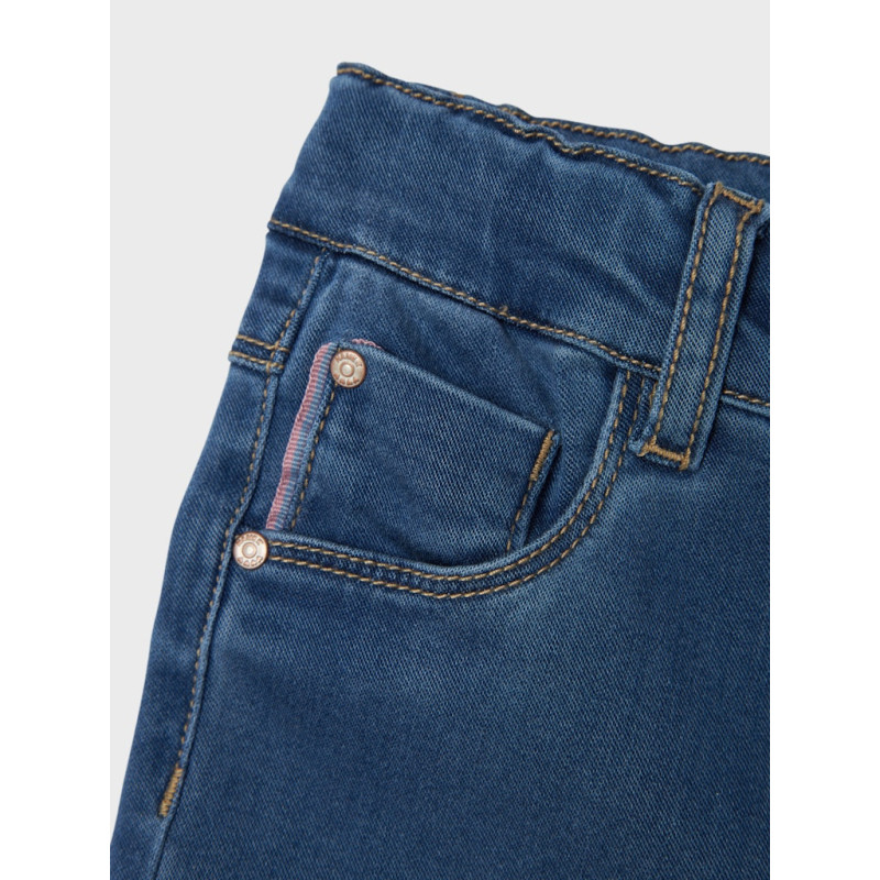 NAME IT MINI Salli Slim Denim Leggings - Medium Blue Denim