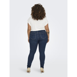 ONLY CARMAKOMA Sally Skinny Jeans BJ581 - Dark Blue Denim