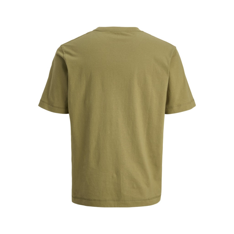 JACK & JONES PLUS Norrebro Broderet T-shirt - Olive Drab