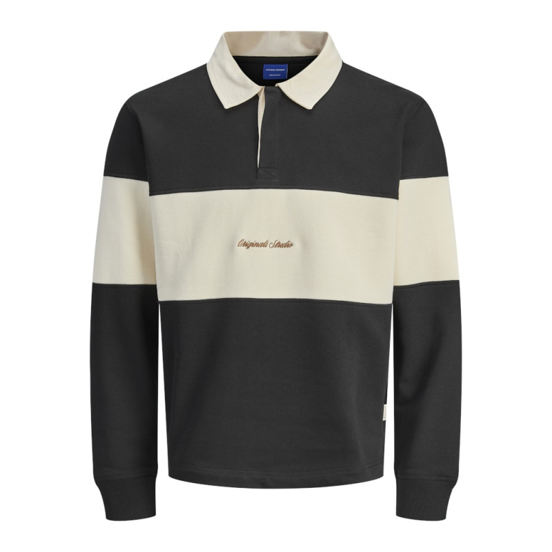 JACK & JONES Norrebro Blocking Polo - Sort