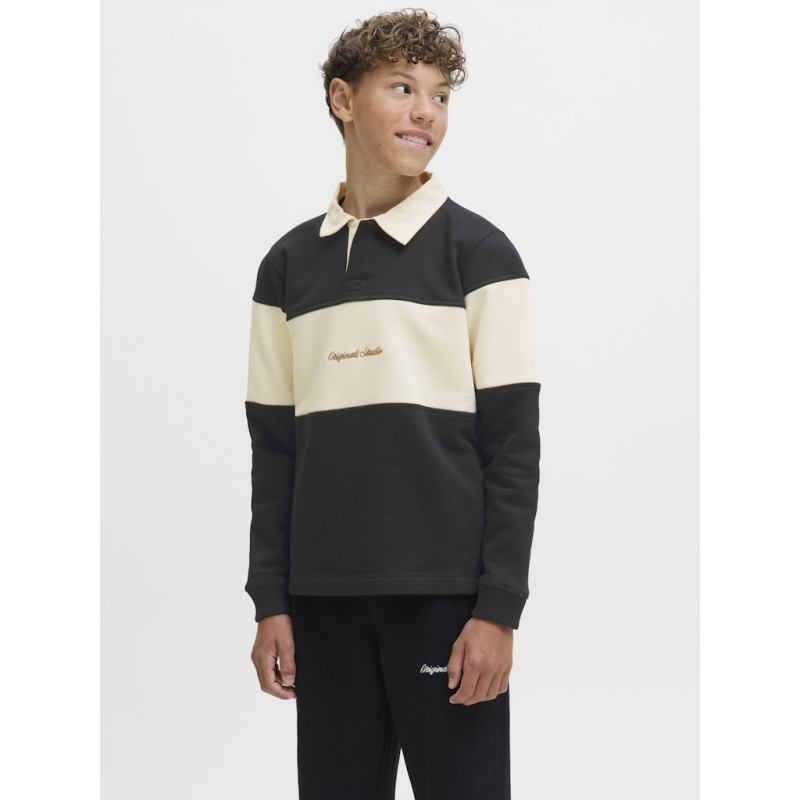 JACK & JONES Norrebro Blocking Polo - Sort
