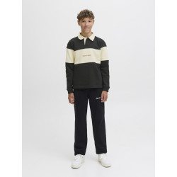 JACK & JONES Norrebro Blocking Polo - Sort