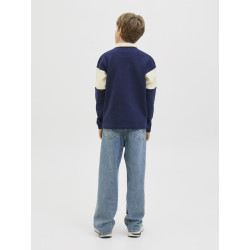 JACK & JONES Norrebro Blocking Polo - Ocean Cavern