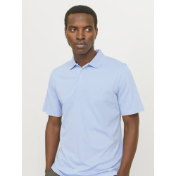 JACK & JONES PREMIUM Crodney S/S Polo - Chambray Blue