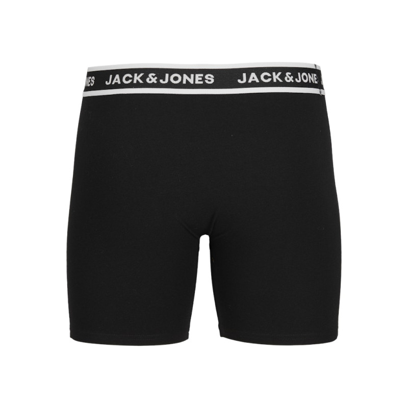 JACK & JONES PLUS Solid 3-Pak Boxershorts - Sort