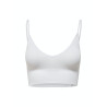 ONLY Vicky Rib Seamless Top - Bright White