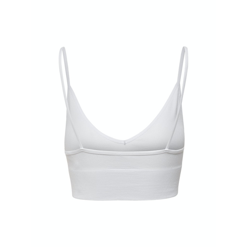 ONLY Vicky Crop Top - Bright White