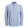 JACK & JONES PLUS Lubrook Oxford L/S Skjorte - Cashmere Blue
