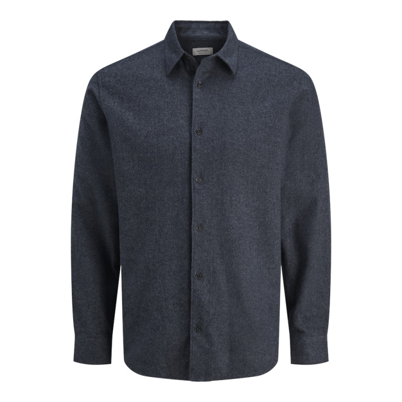 JJ REBEL Bike Melange Skjorte - Sky Captain