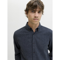 JJ REBEL Bike Melange Skjorte - Sky Captain