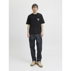 JACK & JONES Norrebro Typo T-shirt - Sort