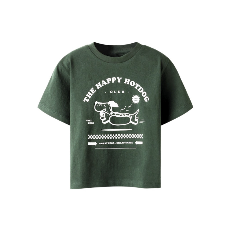 NAME IT MINI Kieran T-shirt - Deep Forest