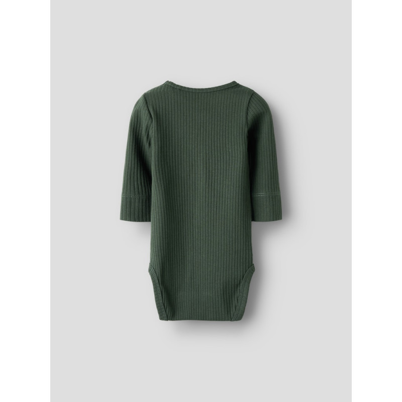 NAME IT BABY Kenno L/S Bodystocking - Deep Forest