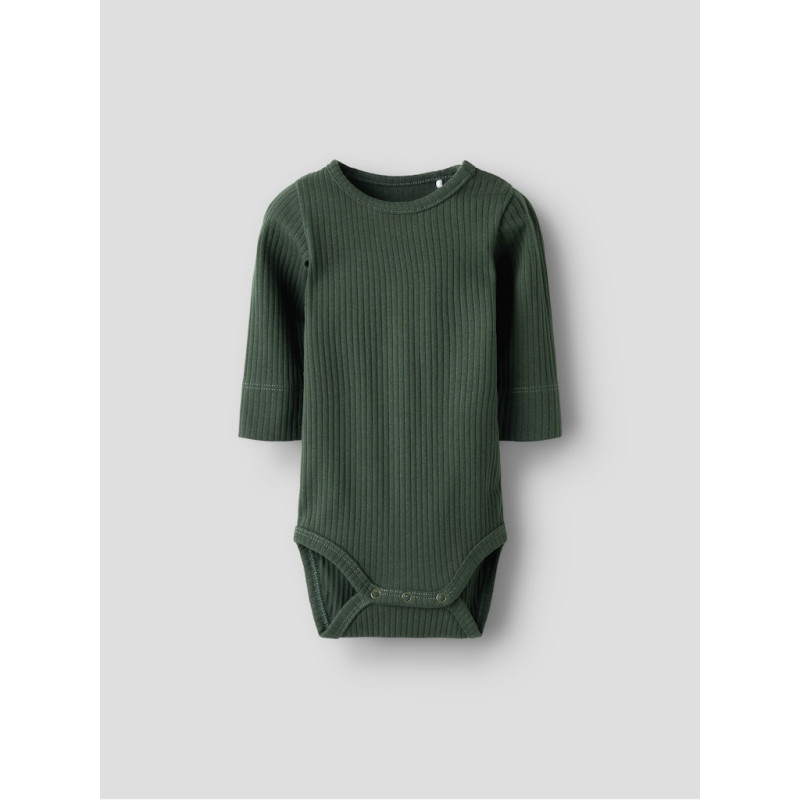 NAME IT BABY Kenno L/S Bodystocking - Deep Forest