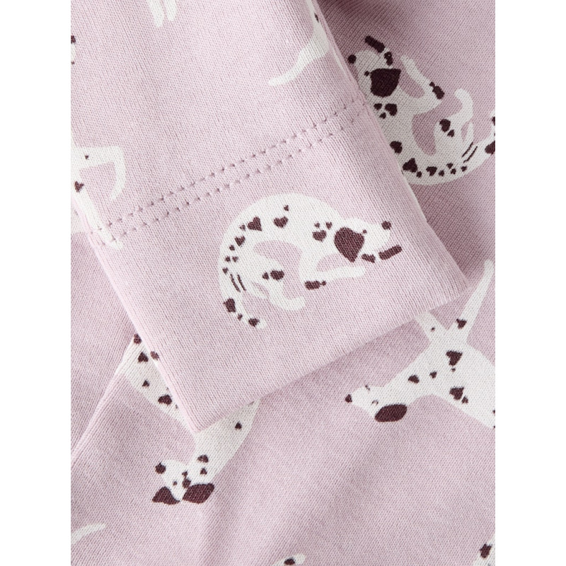 NAME IT BABY Kilas Leggings - Bleached Mauve / Cloud Dancer