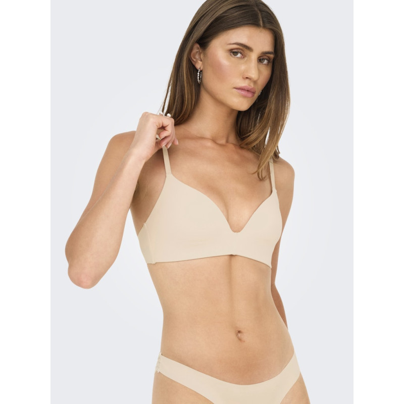 ONLY Tracy Laura Formstøbt BH - Peach Taffy