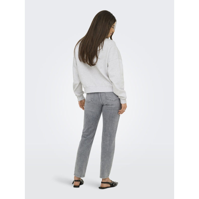 ONLY Daze Sweatshirt - Light Grey Melange