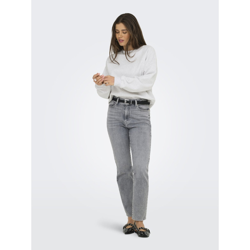 ONLY Daze Sweatshirt - Light Grey Melange