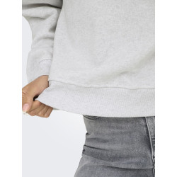 ONLY Daze Sweatshirt - Light Grey Melange