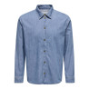 ONLY & SONS Sean Denim Skjorte - Medium Blue Denim