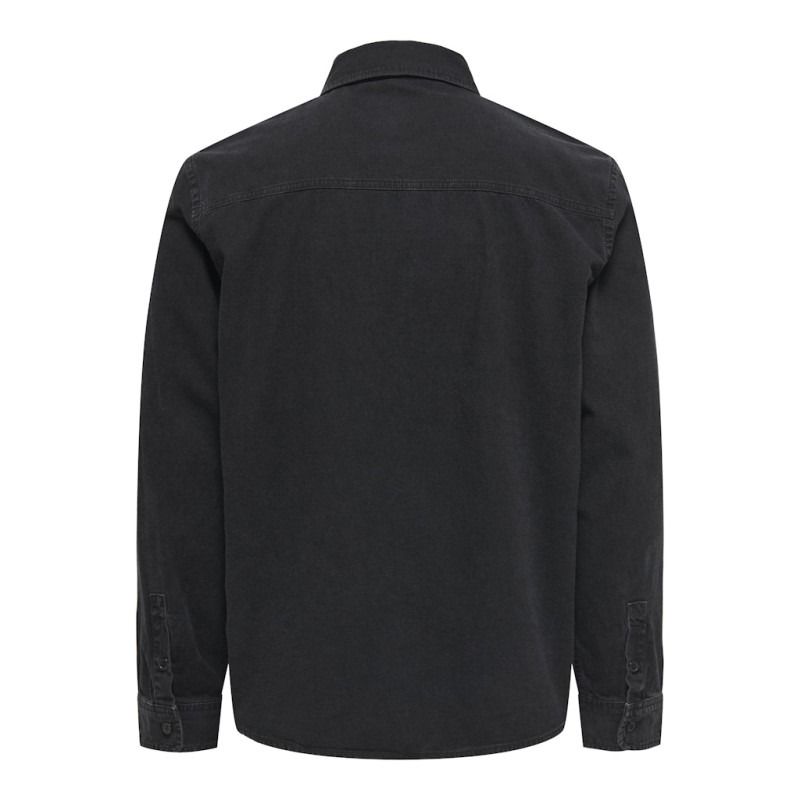 ONLY & SONS Sean Denim Skjorte - Black Denim