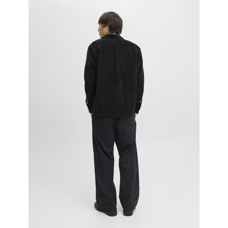 JACK & JONES Perfect Fløjl Overshirt - Sort