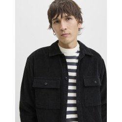 JACK & JONES Perfect Fløjl Overshirt - Sort