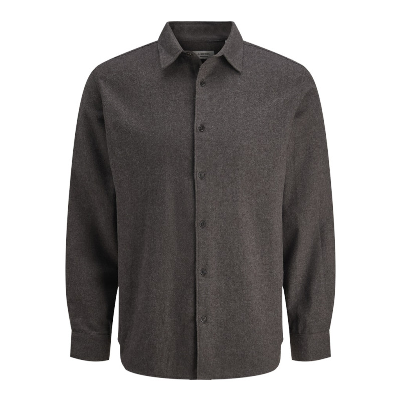 JJ REBEL Bike Melange Skjorte - Chocolate Torte