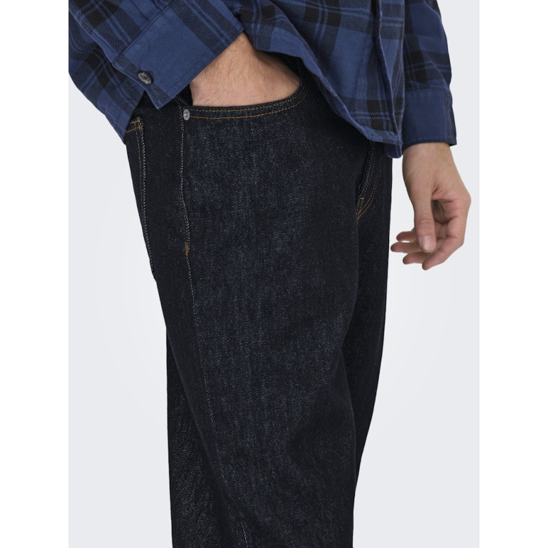 ONLY & SONS Edge 4942 Jeans - Dark Blue Denim