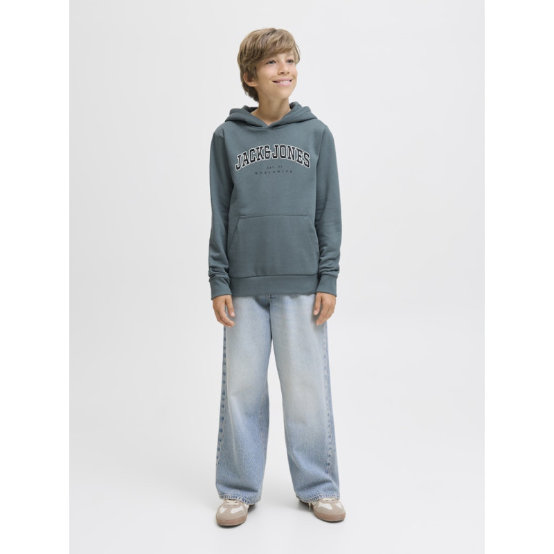 JACK & JONES JUNIOR Caleb Varsity Sweatshirt - Stormy Weather