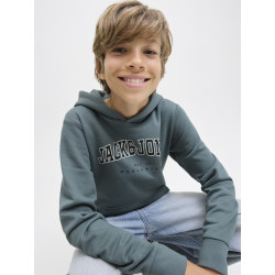 JACK & JONES JUNIOR Caleb Varsity Sweatshirt - Stormy Weather