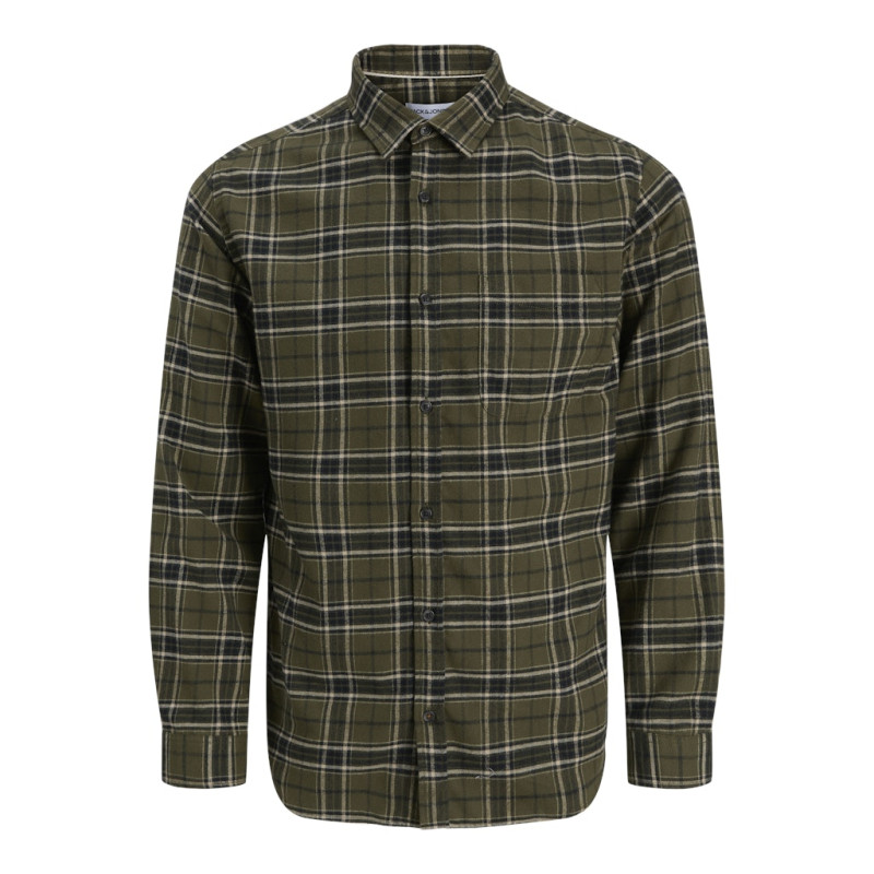 JACK & JONES James Flannel L/S Skjorte - Rosin