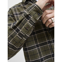 JACK & JONES James Flannel L/S Skjorte - Rosin