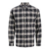 JACK & JONES James Flannel L/S Skjorte - Stormy Weather