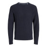 JACK & JONES Pannel Strik Sweater - Sky Captain