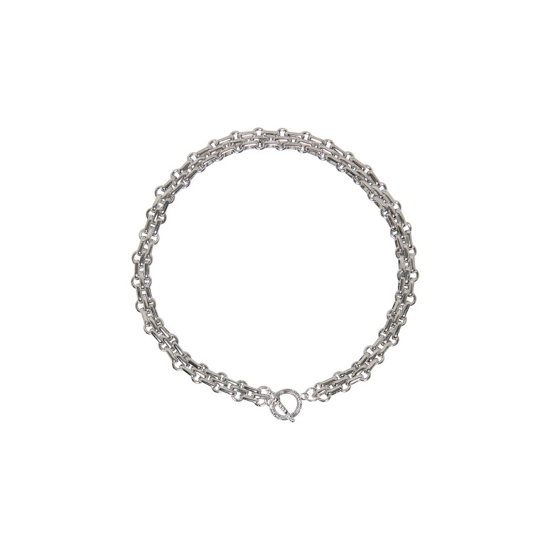 ONLY Rikka Chunky Halskæde - Silver Colour