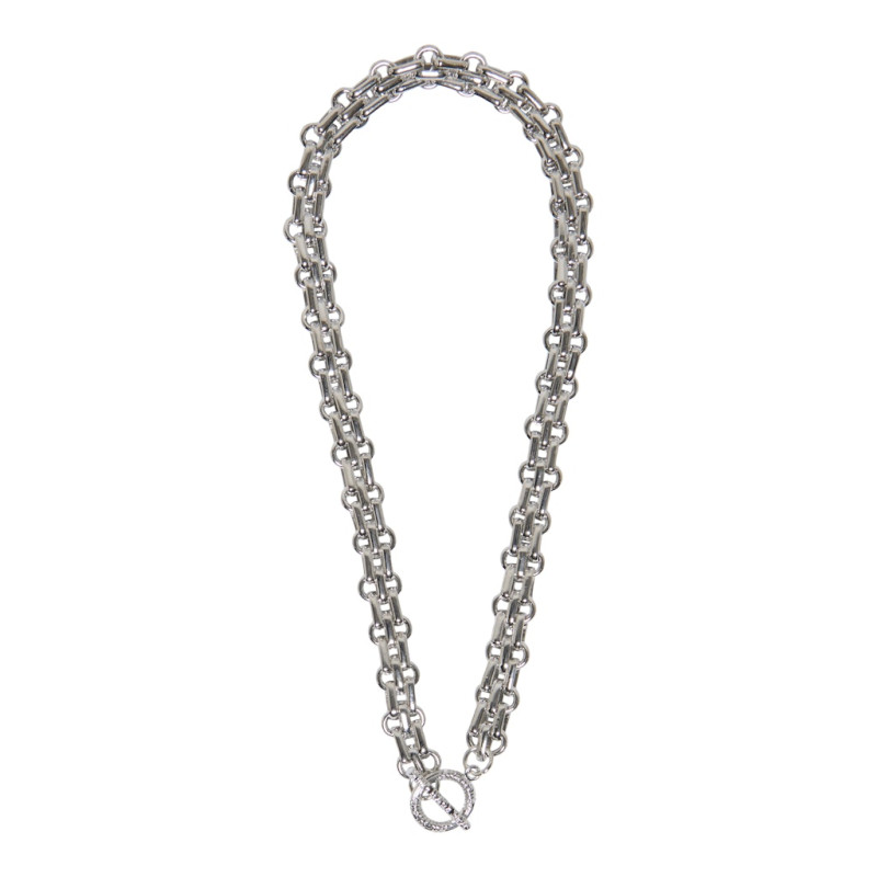 ONLY Rikka Chunky Halskæde - Silver Colour