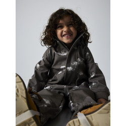 NAME IT MINI Alfa08 Softshell Jakke - Morel / Rhino