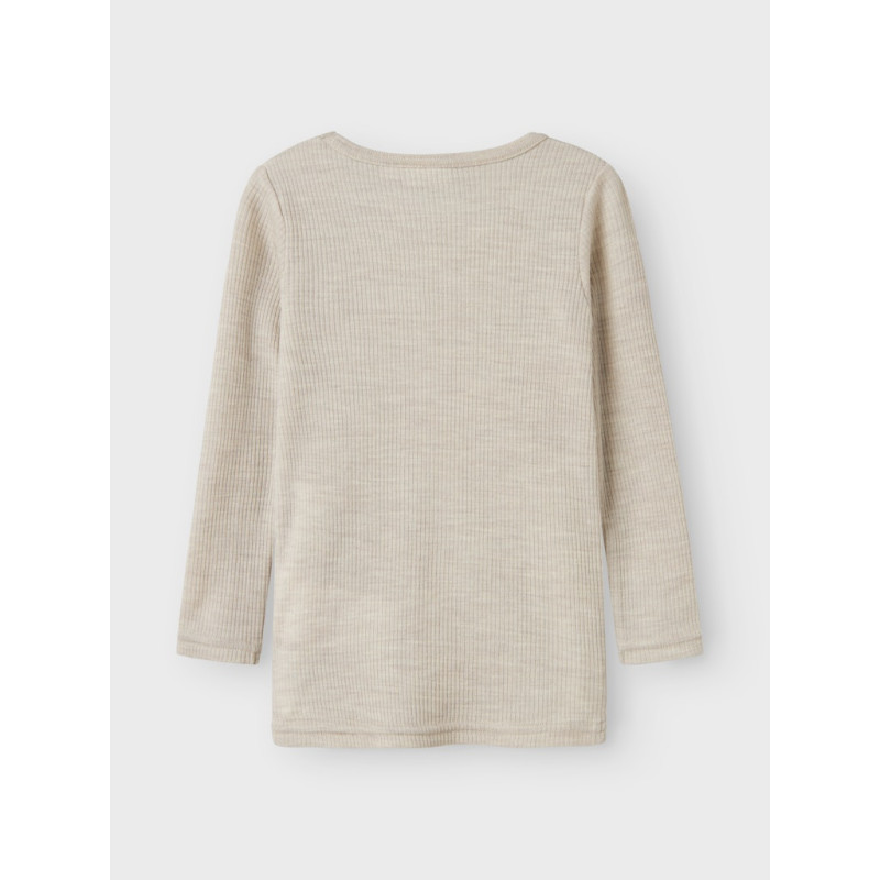 NAME IT MINI Wax Uld Bluse - Nacreous Cloud