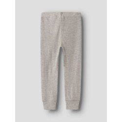 NAME IT MINI Wax Uld Leggings - Nacreous Cloud