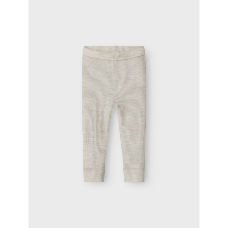 NAME IT BABY Wax Uld Leggings - Nacreous Cloud