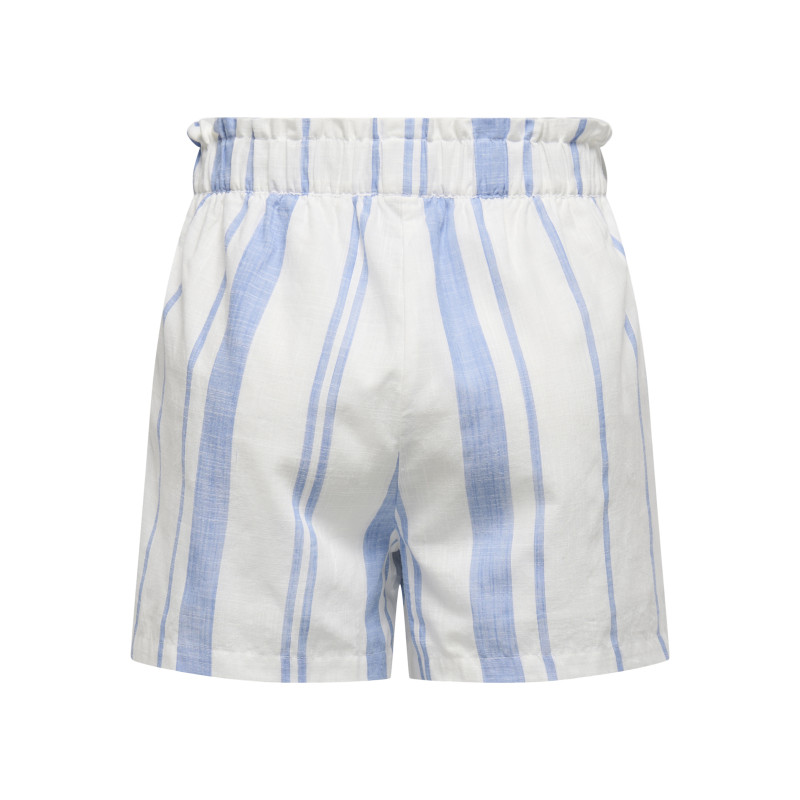 JDY Dorthea Shorts - Cloud Dancer / Della Rubbia Blue