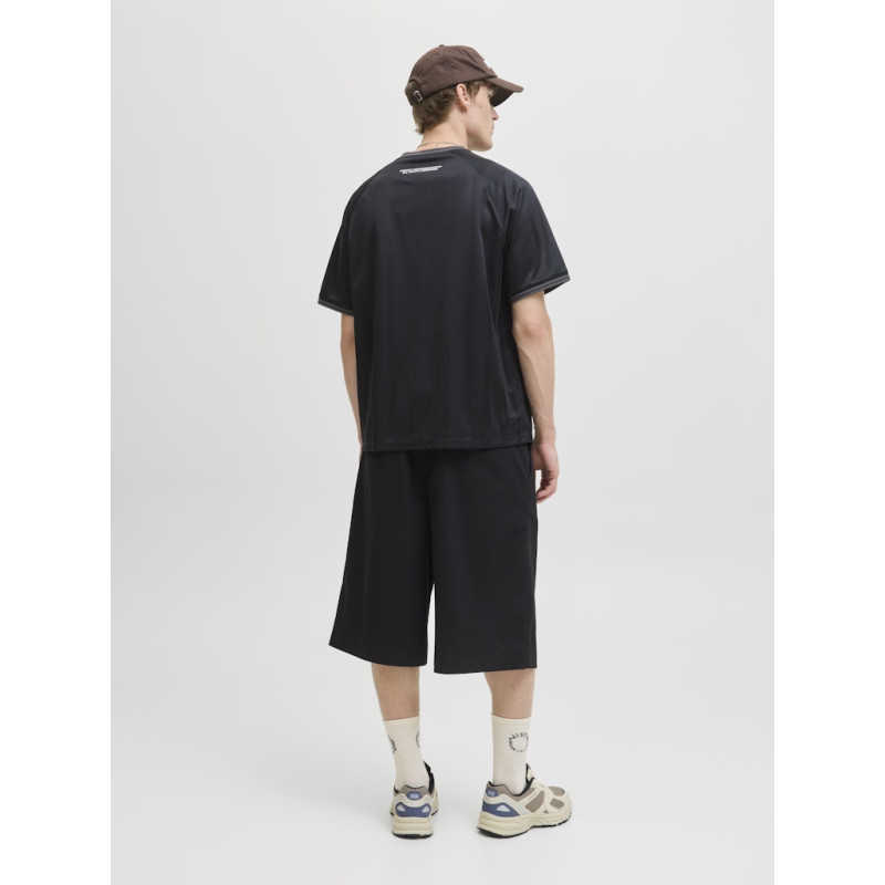 JACK & JONES Cover Retro Football T-shirt - Sort