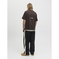 JACK & JONES Cover Retro Football T-shirt - Seal Brown